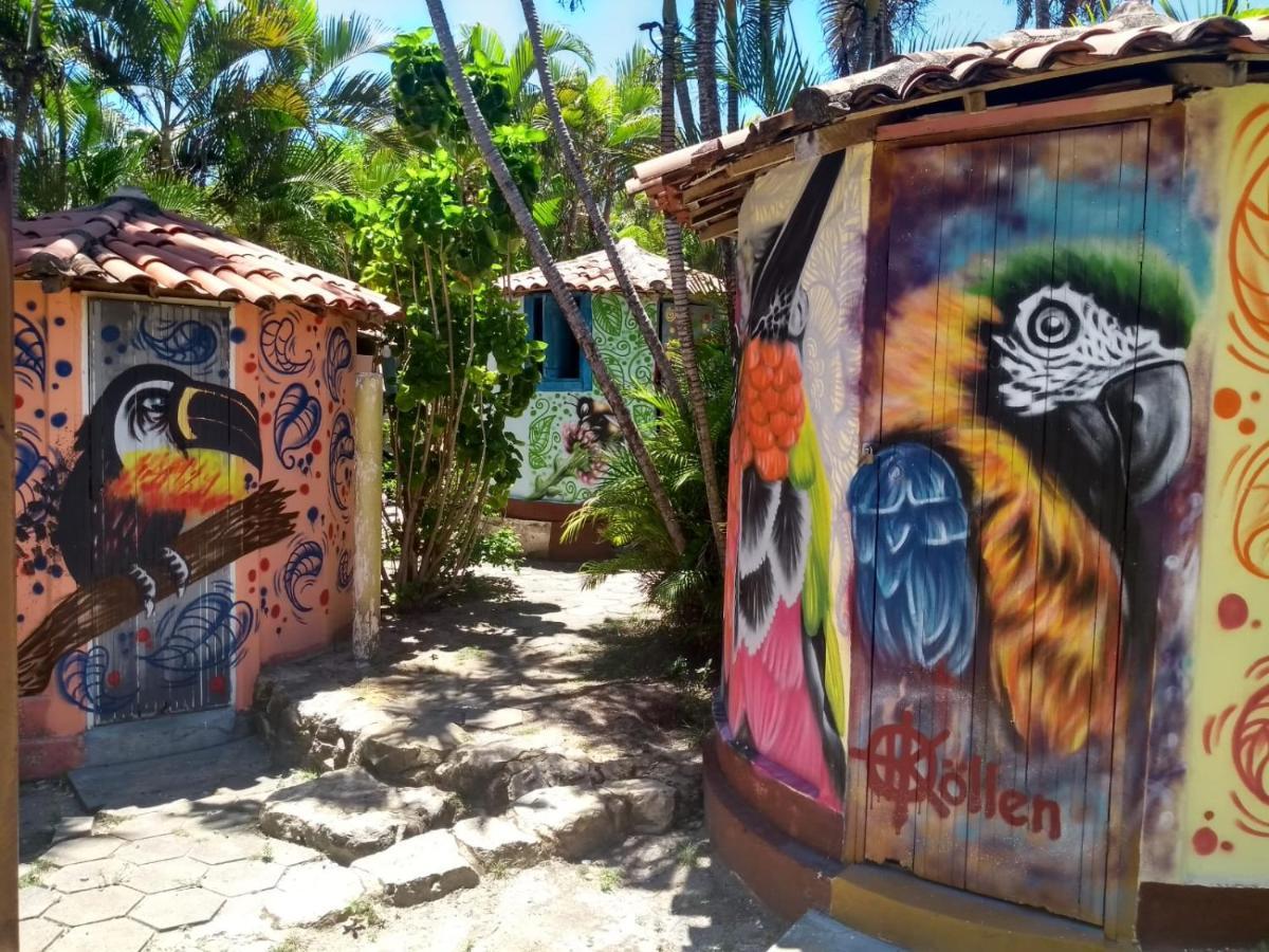 Aldeia Das Flores - Hostel E Camping ジャクマ エクステリア 写真